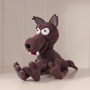 Amigurumi farkas... - játék & sport - plüssállat & játékfigura - más figura - Meska.hu