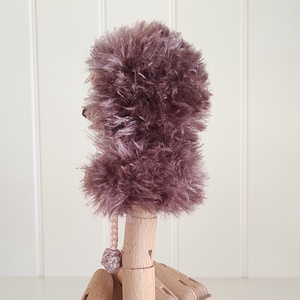 RENDELHETŐ!  Késztermék! Amigurumi ujjbáb - Guszti a kis süni - játék & sport - bábok - ujjbáb - Meska.hu