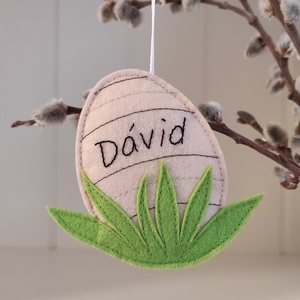 Dávidnak..., Otthon & Életmód, Dekoráció, Fali és függő dekoráció, Felirat, Varrás, MESKA