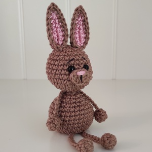 Késztermék! Amigurumi ujjbáb - Nyuszi - játék & sport - bábok - ujjbáb - Meska.hu