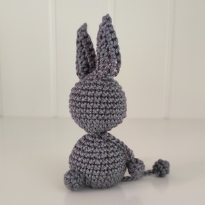 Késztermék! Amigurumi ujjbáb - Nyuszi - játék & sport - bábok - ujjbáb - Meska.hu