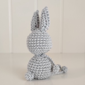 Késztermék! Amigurumi ujjbáb - Nyuszi - játék & sport - bábok - ujjbáb - Meska.hu