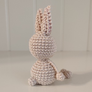 Késztermék! Amigurumi ujjbáb - Nyuszi - játék & sport - bábok - ujjbáb - Meska.hu