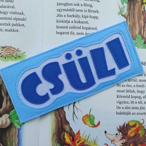 RENDELHETŐ!  Csüli - Könyvjelző..., Könyv & Zene, Könyvjelző, Varrás, MESKA