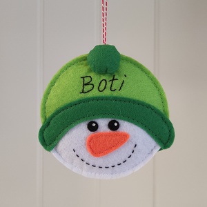 RENDELHETŐ!  Boti - Névre szóló hóember... - Meska.hu
