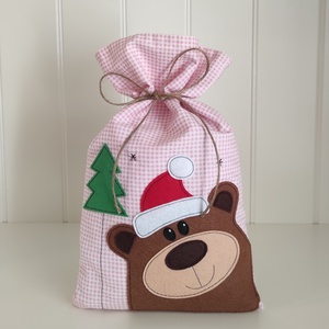 Macis zsák, Karácsony, Mikulás, Mikulás zsák, Varrás, MESKA