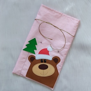 Macis zsák - karácsony - mikulás - mikulás zsák - Meska.hu