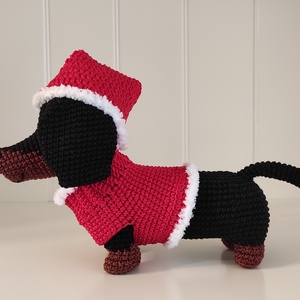 KÉSZLETEN!  Tacsi pulcsiban és sapkában... - játék & sport - plüssállat & játékfigura - kutya - Meska.hu KÉSZLETEN!  Tacsi pulcsiban és sapkában... - játék & sport - plüssállat & játékfigura - kutya - Meska.hu