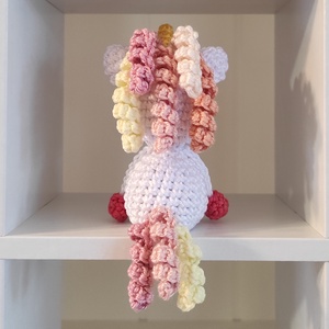 KÉSZLETEN!  Késztermék! Unikornis - ujjbáb - játék & sport - bábok - ujjbáb - Meska.hu