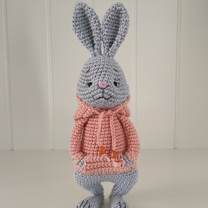 RENDELHETŐ!  Nyuszi kapucnis pulcsiban... - Meska.hu