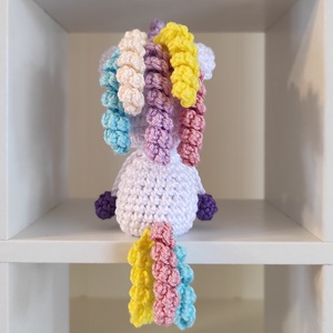 KÉSZLETEN!  Késztermék! Unikornis - ujjbáb - játék & sport - bábok - ujjbáb - Meska.hu