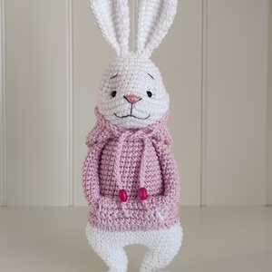 KÉSZLETEN!  Nyuszi kapucnis pulcsiban... - Meska.hu