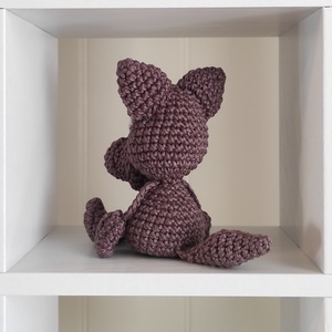 KÉSZLETEN!  Késztermék! Amigurumi Karesz a farkas ujjbáb - játék & sport - bábok - ujjbáb - Meska.hu
