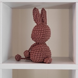 KÉSZLETEN!  Késztermék! Amigurumi ujjbáb - Nyuszi - játék & sport - bábok - ujjbáb - Meska.hu