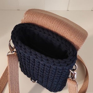 Mini crossbody... - táska & tok - kézitáska & válltáska - vállon átvethető táska - Meska.hu