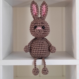 KÉSZLETEN!  Késztermék! Amigurumi ujjbáb - Nyuszi - Meska.hu