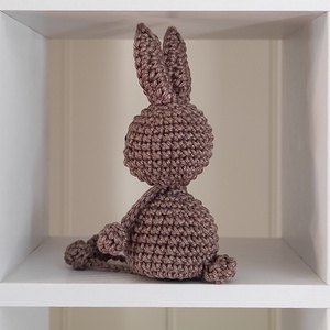 KÉSZLETEN!  Késztermék! Amigurumi ujjbáb - Nyuszi - játék & sport - bábok - ujjbáb - Meska.hu