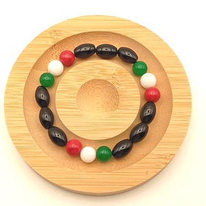 Nemzeti színű 3 karkötő - ékszer - karkötő - ásványkarkötő - Meska.hu