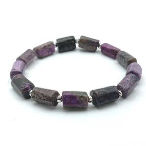 Eudialit hasáb karkötő, Ékszer, Karkötő, Ásványkarkötő, Ékszerkészítés, MESKA