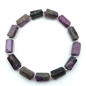 Eudialit hasáb karkötő - ékszer - karkötő - ásványkarkötő - Meska.hu