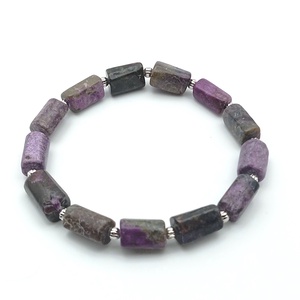 Eudialit hasáb karkötő - ékszer - karkötő - ásványkarkötő - Meska.hu