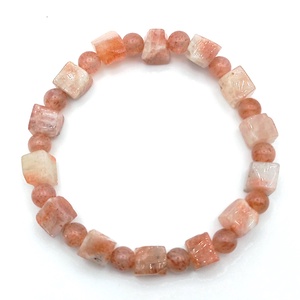 Napkő kocka karkötő - ékszer - karkötő - ásványkarkötő - Meska.hu