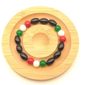 Nemzeti színű 3 karkötő - ékszer - karkötő - ásványkarkötő - Meska.hu