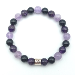 Vízöntő (jan.21 � febr.19) karkötő - női - ékszer - karkötő - ásványkarkötő - Meska.hu