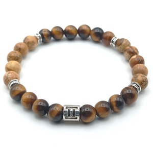 Ikrek (máj.21 � jún.21) karkötő - férfi, Ékszer, Karkötő, Ásványkarkötő, Ékszerkészítés, MESKA