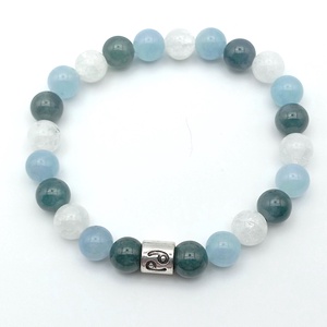 Rák (jún.22 � júl.22) karkötő - női - ékszer - karkötő - ásványkarkötő - Meska.hu