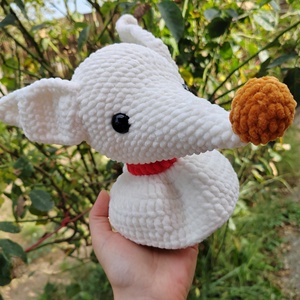 Horgolt, amigurumi szellem kutya - Meska.hu