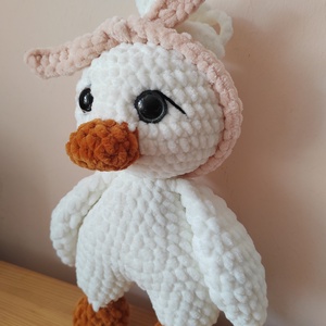 Horgolt, amigurumi kacsa - játék & sport - plüssállat & játékfigura - madár - Meska.hu