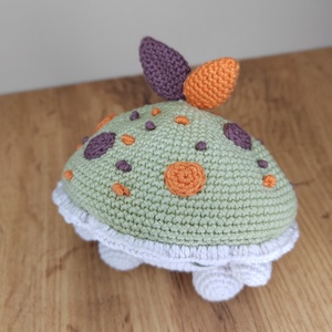 Amigurumi gomba, rózsaszín - otthon & életmód - babaszoba, gyerekszoba - babaszoba dekoráció - Meska.hu