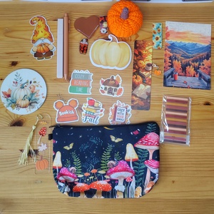 Őszi bookish bundle  - diy (csináld magad) - egységcsomag - Meska.hu
