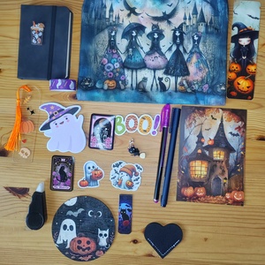 Halloween bookish bundle  - diy (csináld magad) - egységcsomag - Meska.hu