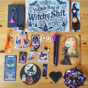 Halloween bookish bundle , DIY (Csináld magad), Egységcsomag, Scrapbook, MESKA
