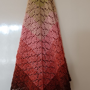 Horgolt maxi vállkendő, Őszi falevél - ruha & divat - sál, sapka, kendő - vállkendő - Meska.hu Horgolt maxi vállkendő, Őszi falevél - ruha & divat - sál, sapka, kendő - vállkendő - Meska.hu