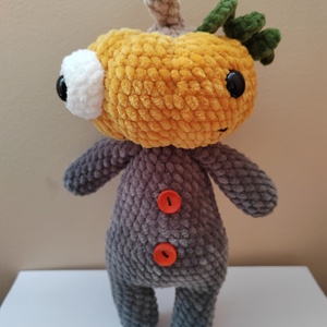 Horgolt, amigurumi tök figura - otthon & életmód - dekoráció - halloween - halloweeni figurák - Meska.hu