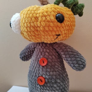 Horgolt, amigurumi tök figura - otthon & életmód - dekoráció - halloween - halloweeni figurák - Meska.hu