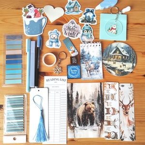 Téli bookish bundle  - Meska.hu