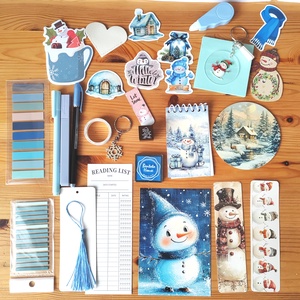 Téli bookish bundle  - diy (csináld magad) - egységcsomag - Meska.hu