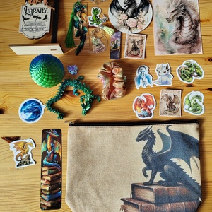 Sárkányos bookish bundle  - diy (csináld magad) - egységcsomag - Meska.hu