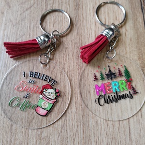 Karácsonyi kulcstartó - táska & tok - kulcstartó & táskadísz - kulcstartó - Meska.hu