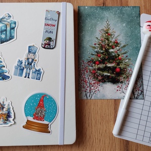 Karácsonyi csomag, kék - diy (csináld magad) - egységcsomag - Meska.hu