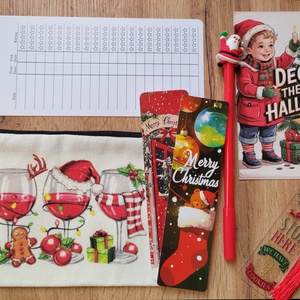 Karácsonyi csomag, piros - diy (csináld magad) - egységcsomag - Meska.hu