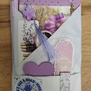 Lila csomag, DIY (Csináld magad), Egységcsomag, Scrapbook, MESKA