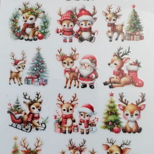 Karácsonyi kulcstartó, szarvas - táska & tok - kulcstartó & táskadísz - kulcstartó - Meska.hu