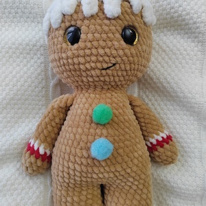 Mézi, Karácsony, Karácsonyi lakásdekoráció, Karácsonyi manók, figurák, Horgolás, Varrás, MESKA