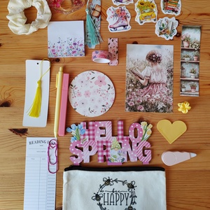 Tavaszi bookish bundle  - diy (csináld magad) - egységcsomag - Meska.hu