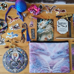 Sárkányos bookish bundle  - diy (csináld magad) - egységcsomag - Meska.hu